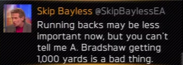 Illustration for article titled Madden's Master of Fake Twitter Must Tell a Story Deeper Than 140 Characters